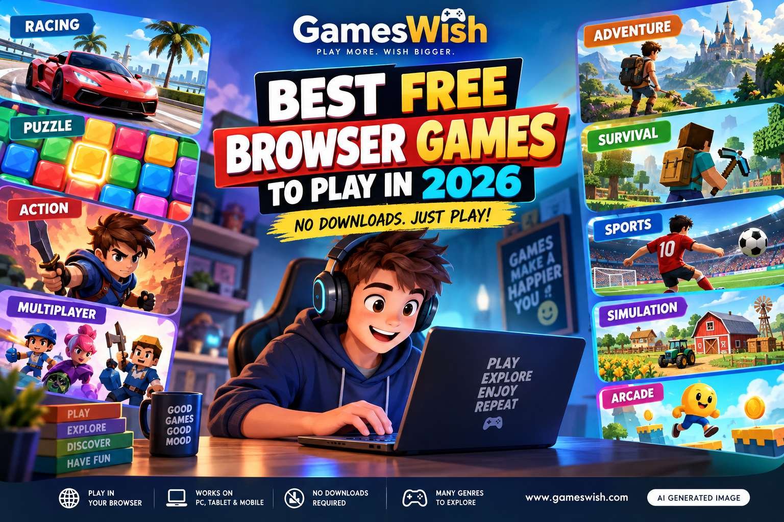 Best Free Browser Games to Play in 2026 | GamesWish